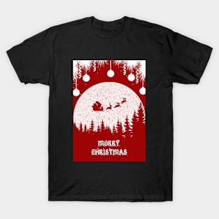 Merry Christmas (Red) T-Shirt